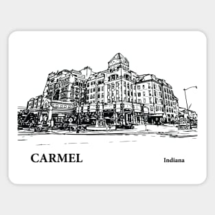 Carmel Indiana Sticker